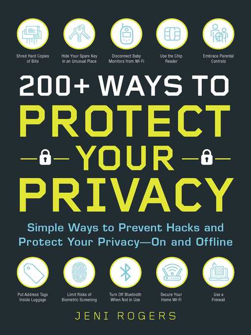 Title details for 200+ Ways to Protect Your Privacy by Jeni Rogers - Wait list